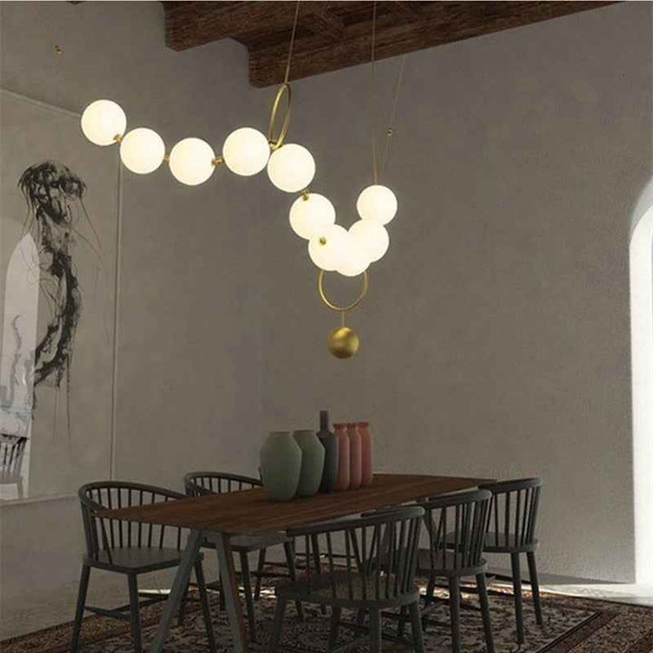 Valentina Lampe à suspension boule de Loft postmoderne Design de collier créatif - Neutralighting