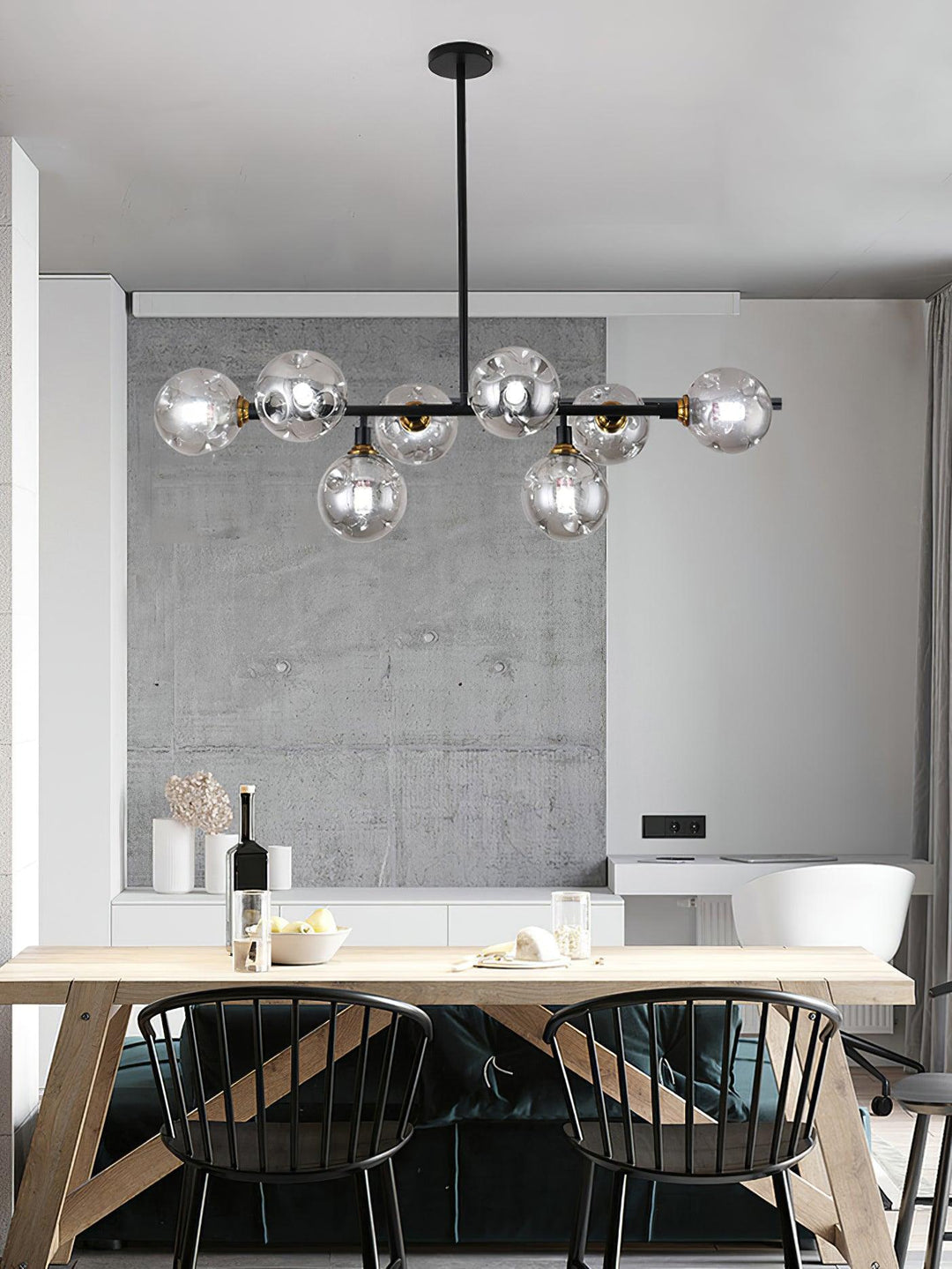 Lustra Suspension Lampe Minimaliste en Acrylique - Neutralighting