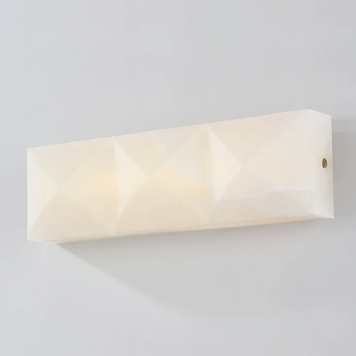 Dione Applique Murale Géométrique en Albâtre - Neutralighting