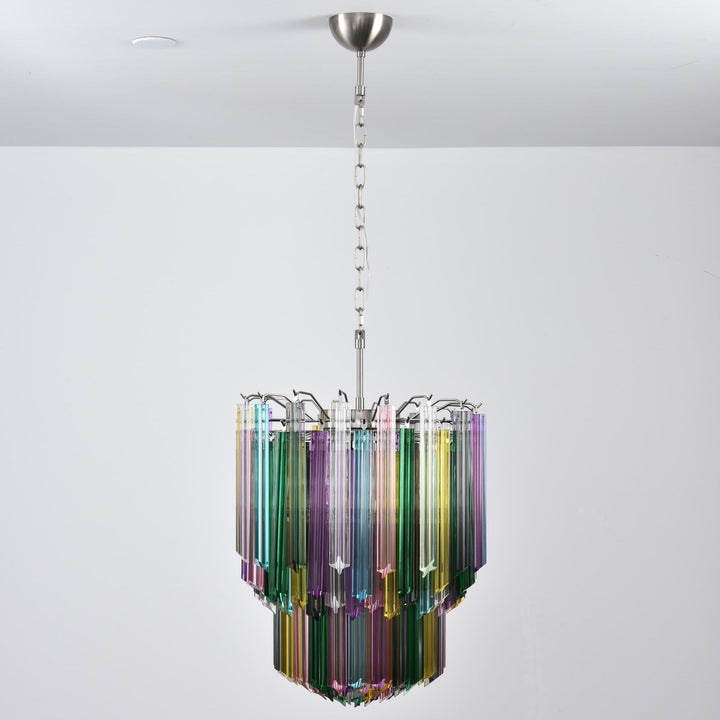 Aurora Lustre Murano Verre Coloré Prisme - Neutralighting
