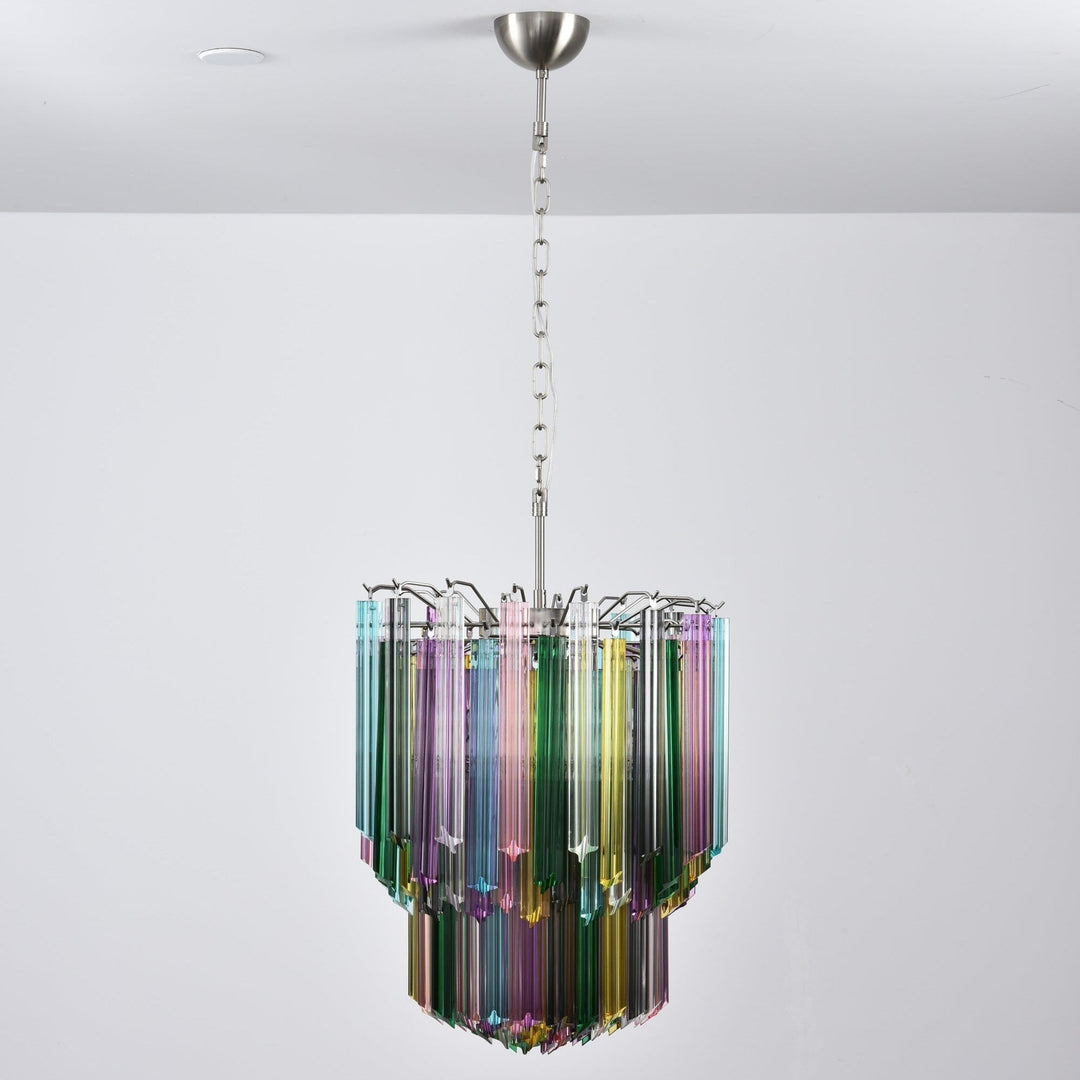 Aurora Lustre Murano Verre Coloré Prisme - Neutralighting
