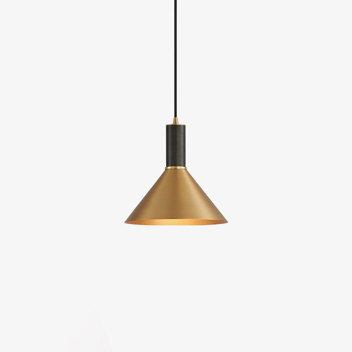 Orion Lampe Pendante Conique en Laiton - Neutralighting