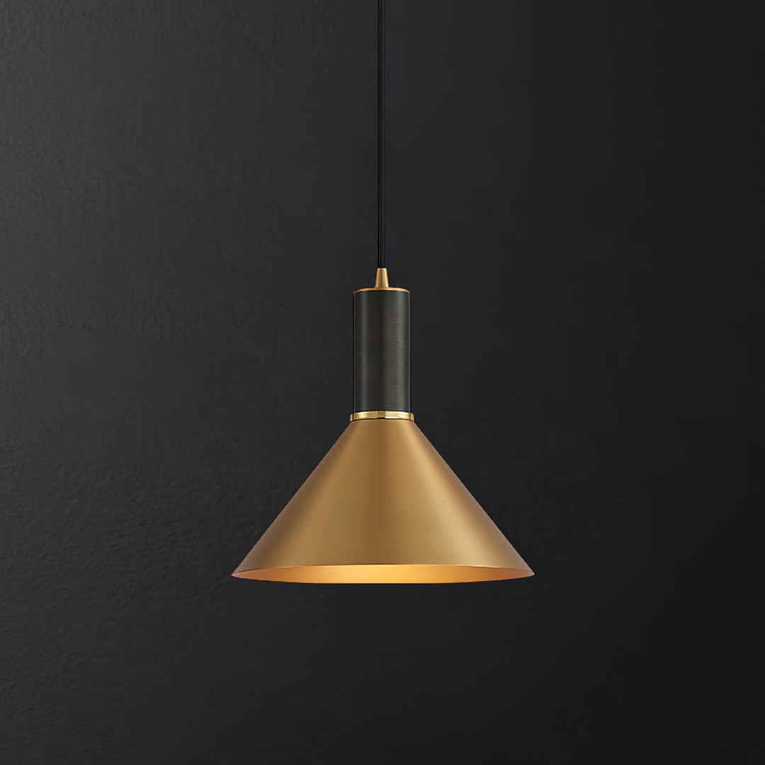 Orion Lampe Pendante Conique en Laiton - Neutralighting