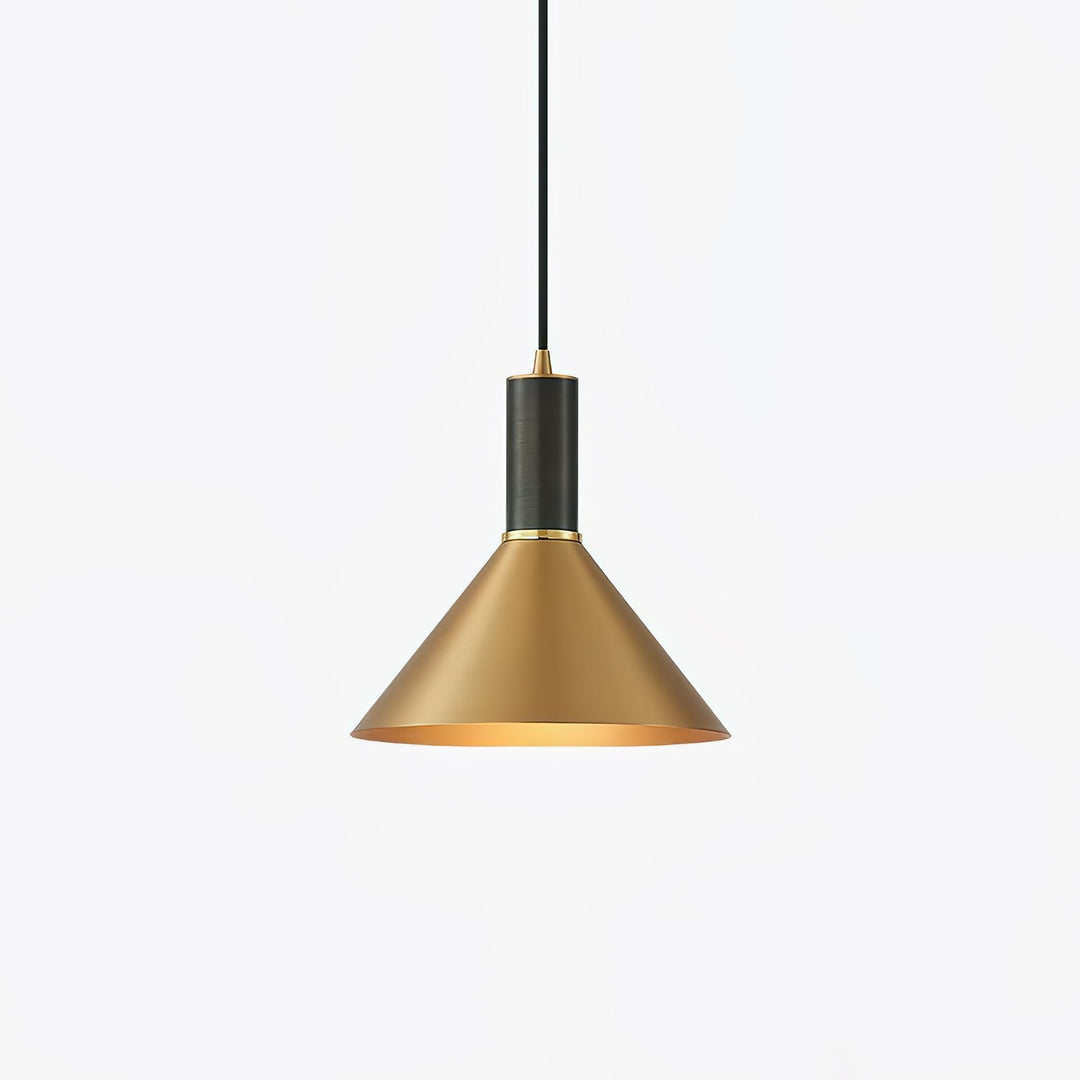 Orion Lampe Pendante Conique en Laiton - Neutralighting