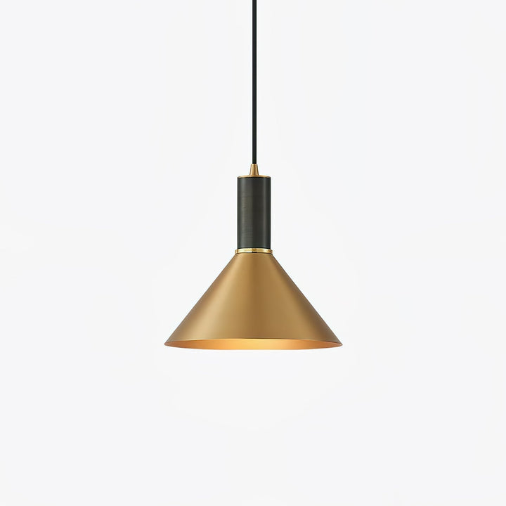 Orion Lampe Pendante Conique en Laiton - Neutralighting