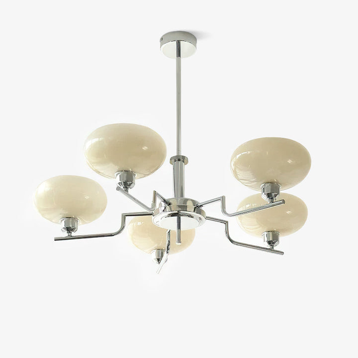 Lustra Suspension en Verre Globe Cadre en Laiton - Neutralighting