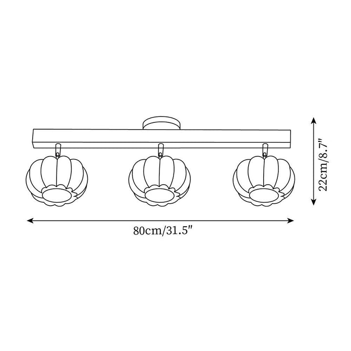 Pumpkin Plafonnier en Bois - Neutralighting