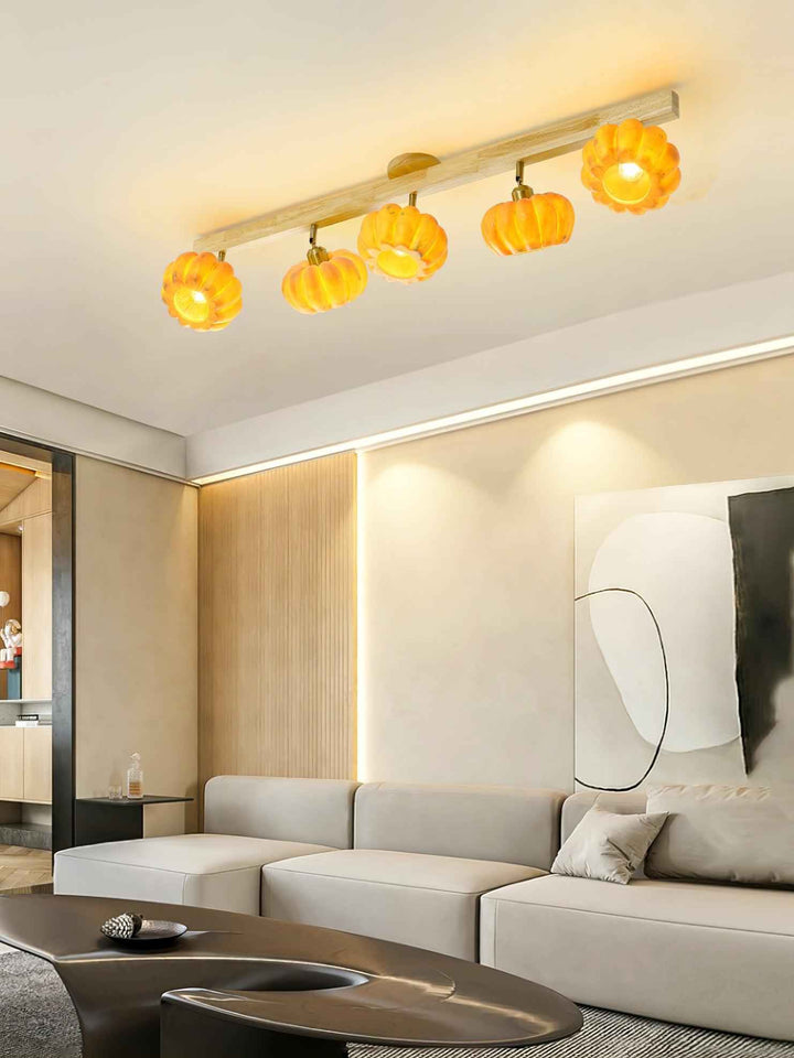 Lampe Pumpkin en Verre – Design Contemporain