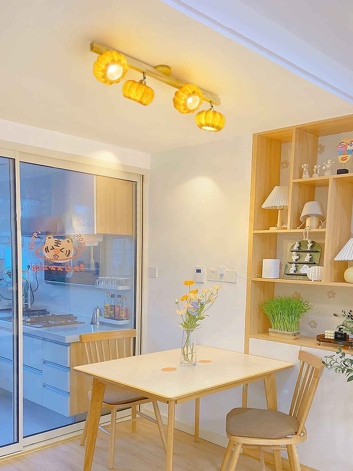 Lampe Pumpkin en Verre – Design Contemporain