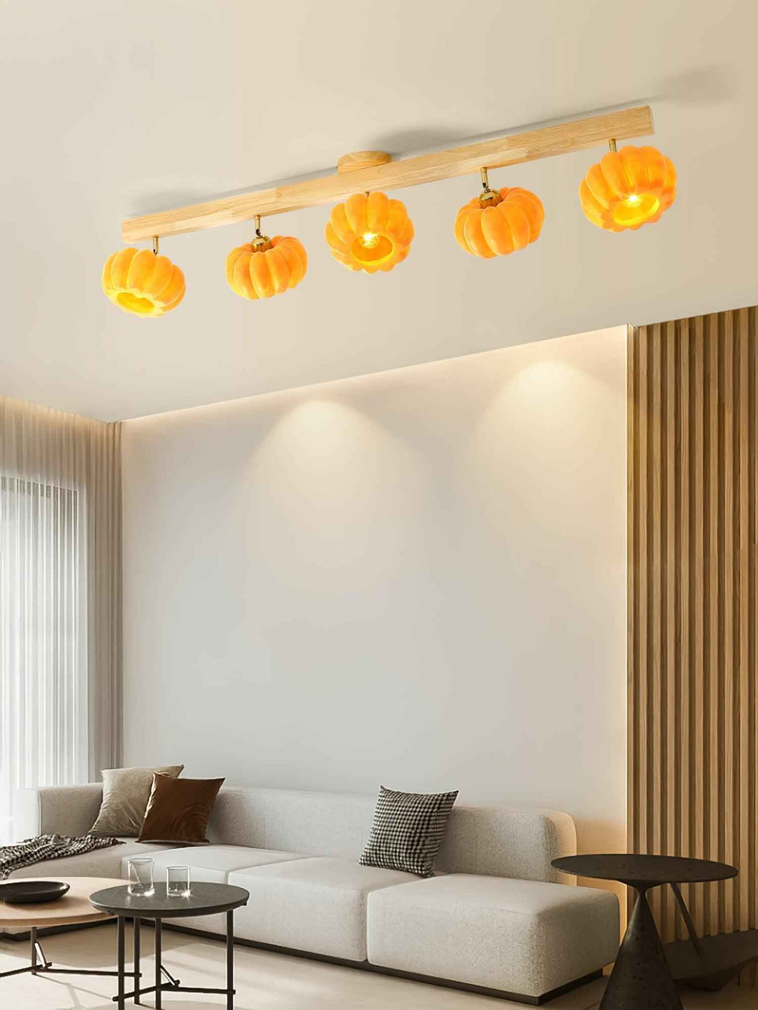 Lampe Pumpkin en Verre – Design Contemporain