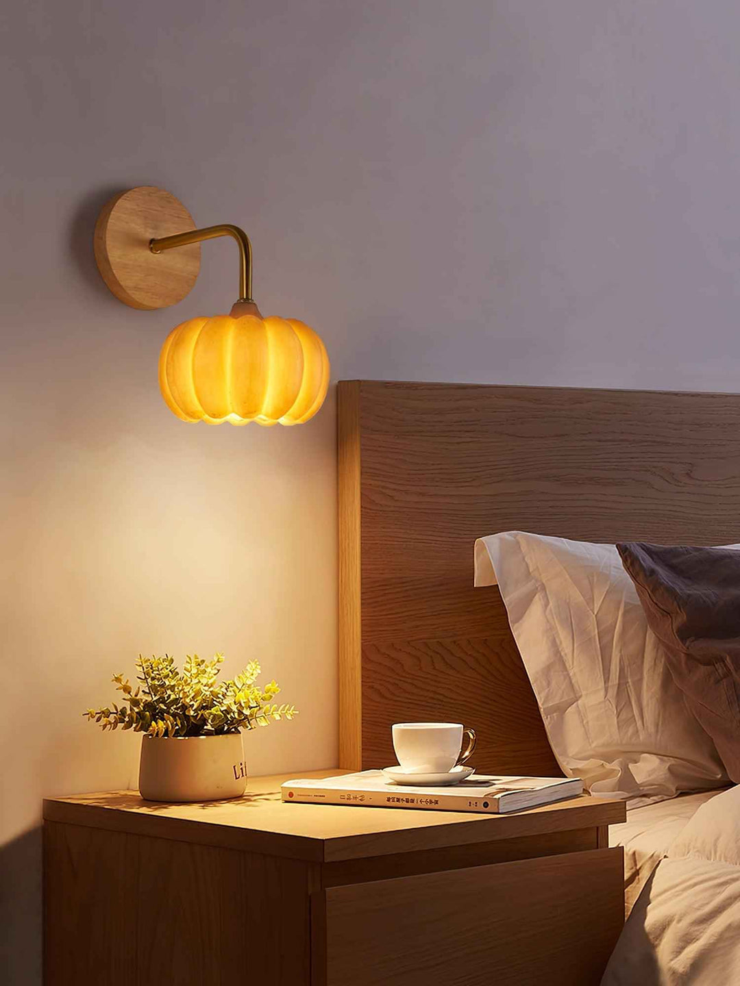 Vilorel Métal 18cm Doré LED