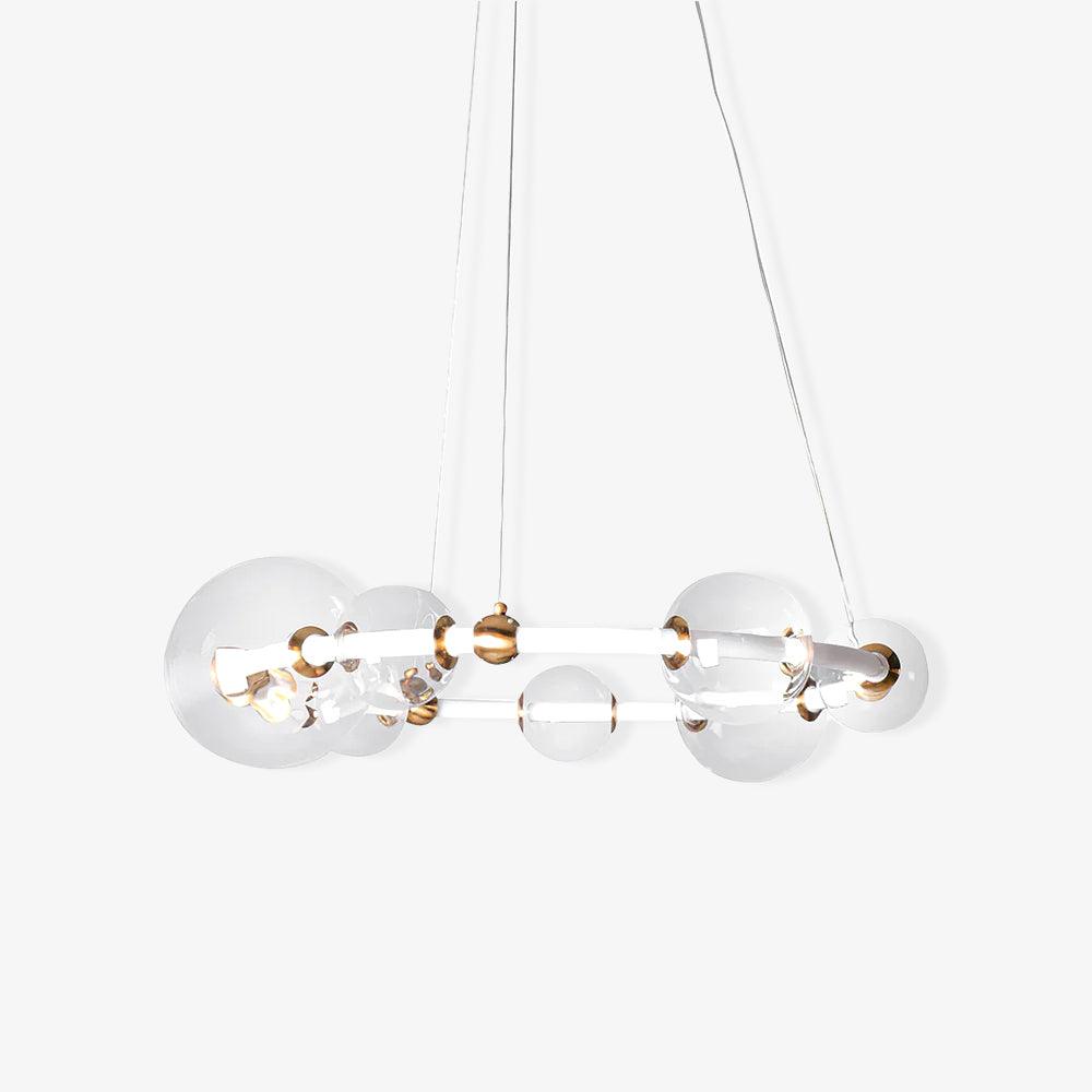 Lustra Chandelier en Verre Minimaliste - Neutralighting