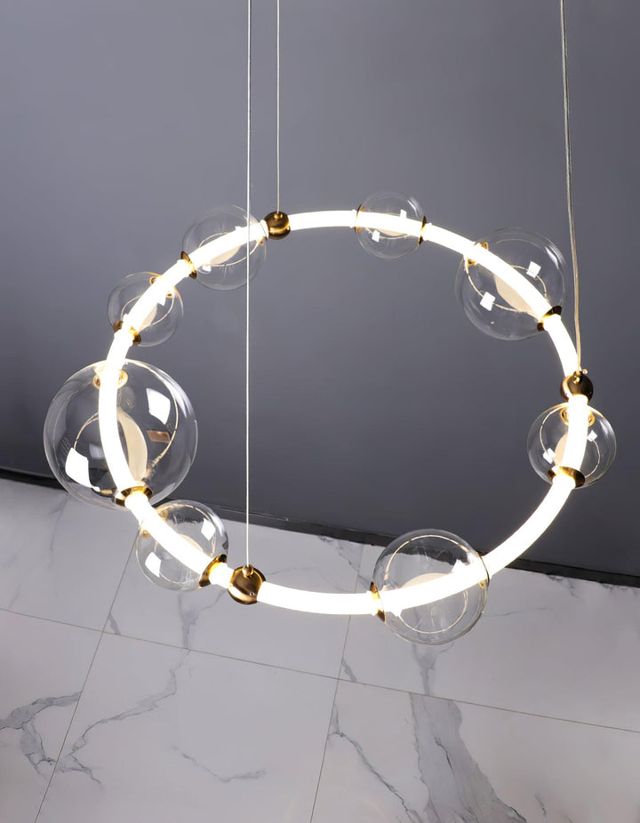 Lustra Chandelier en Verre Minimaliste - Neutralighting