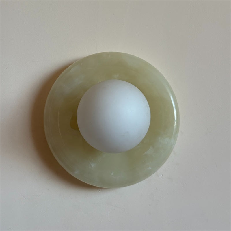 Vivina Applique Murale Moderne Minimaliste en Jade Cyan - Neutralighting