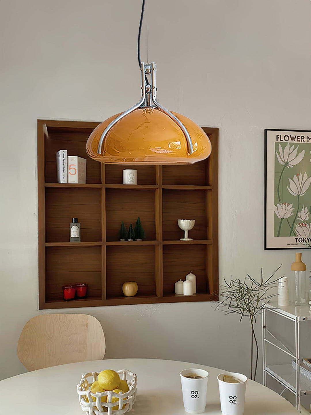 Ernorora Premium Nordic Art Verre Suspension Lumière - Neutralighting