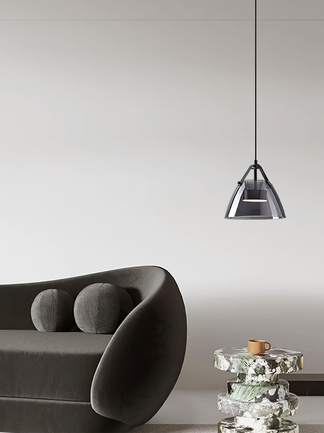 Droplet Lampe Pendante en Verre Élégante - Neutralighting