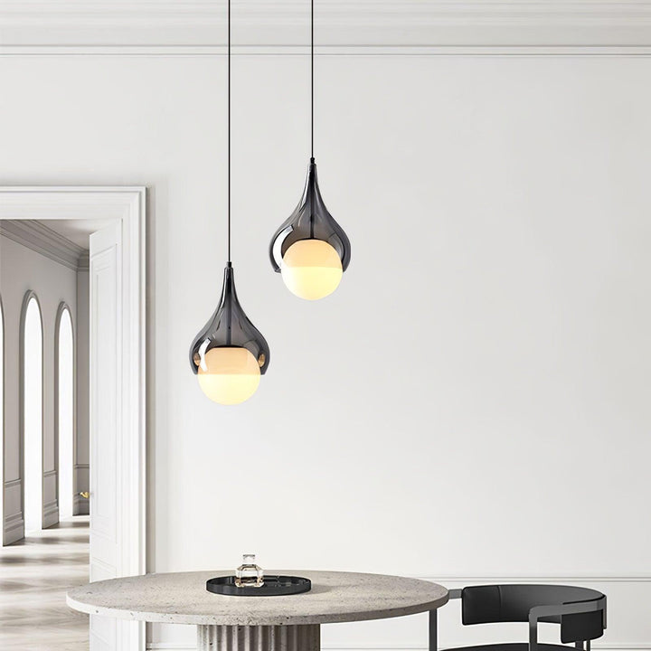Droplet Lampe Pendante en Verre Élégante - Neutralighting