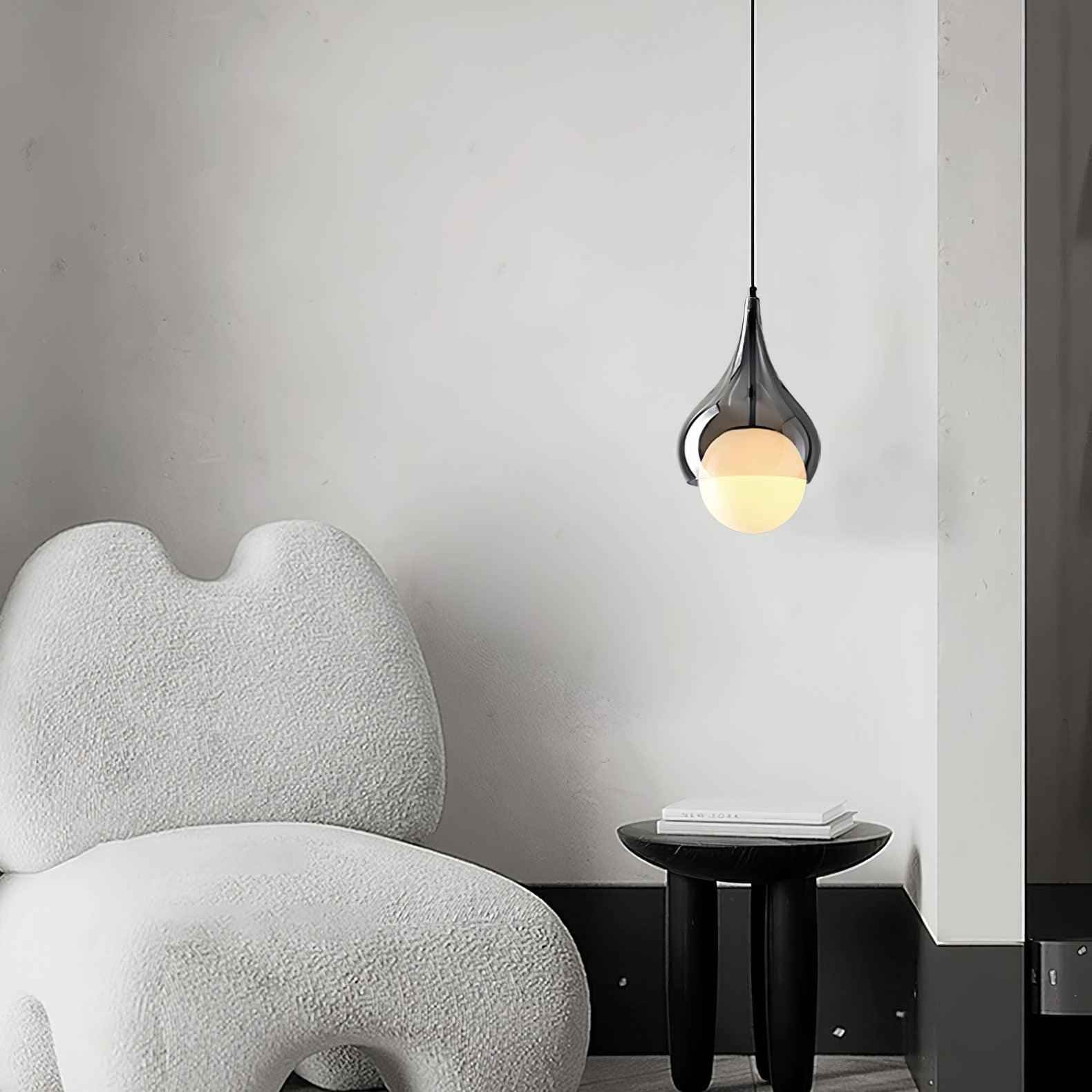 Lampe Droplet en Métal – Design Contemporain