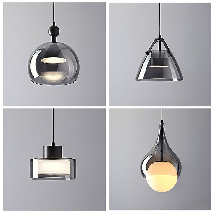 Droplet Lampe Pendante en Verre Élégante - Neutralighting