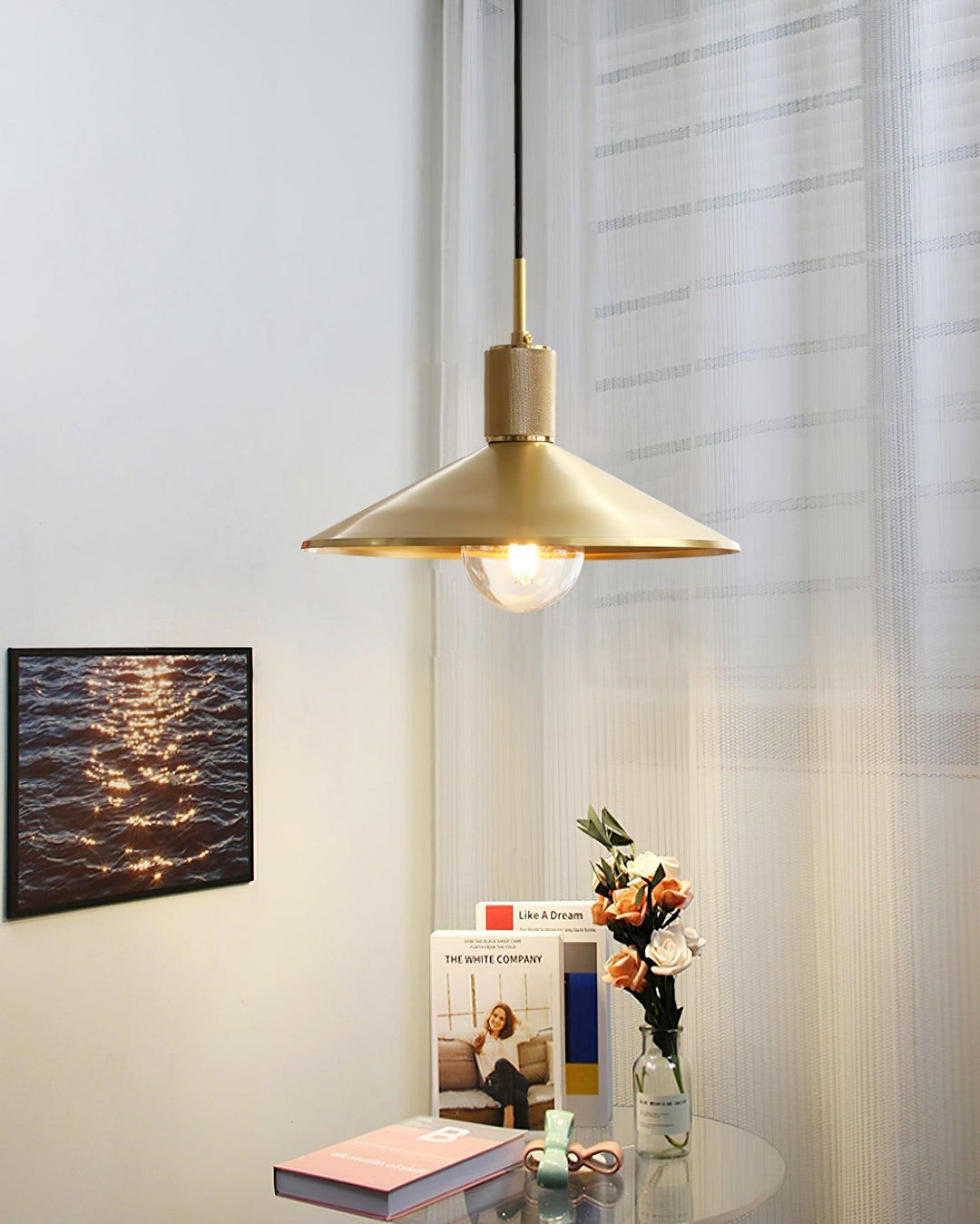 Quentin Suspension Laiton Cône - Neutralighting