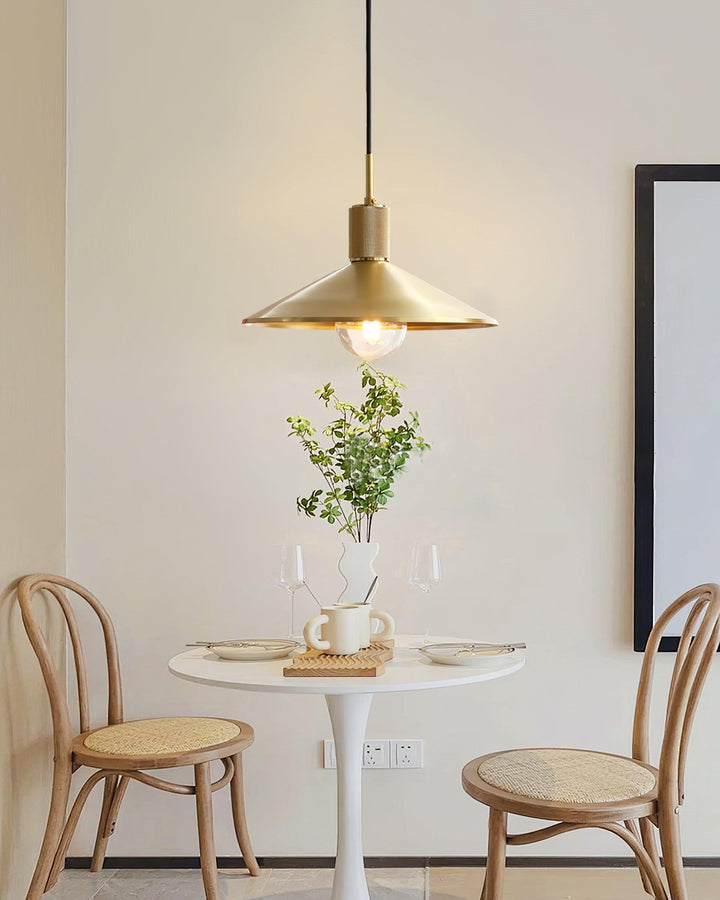 Quentin Suspension Laiton Cône - Neutralighting