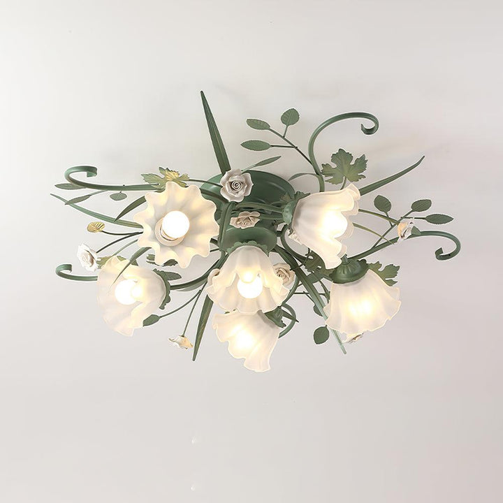 Nylirir Lampe de Plafond Classique en Céramique Art Unique - Neutralighting