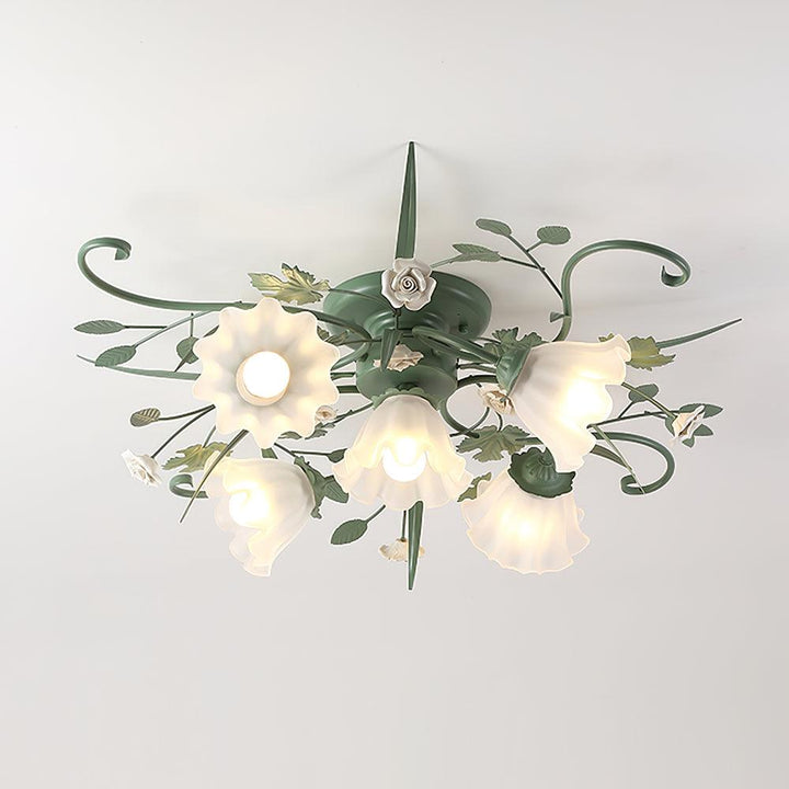 Nylirir Lampe de Plafond Classique en Céramique Art Unique - Neutralighting