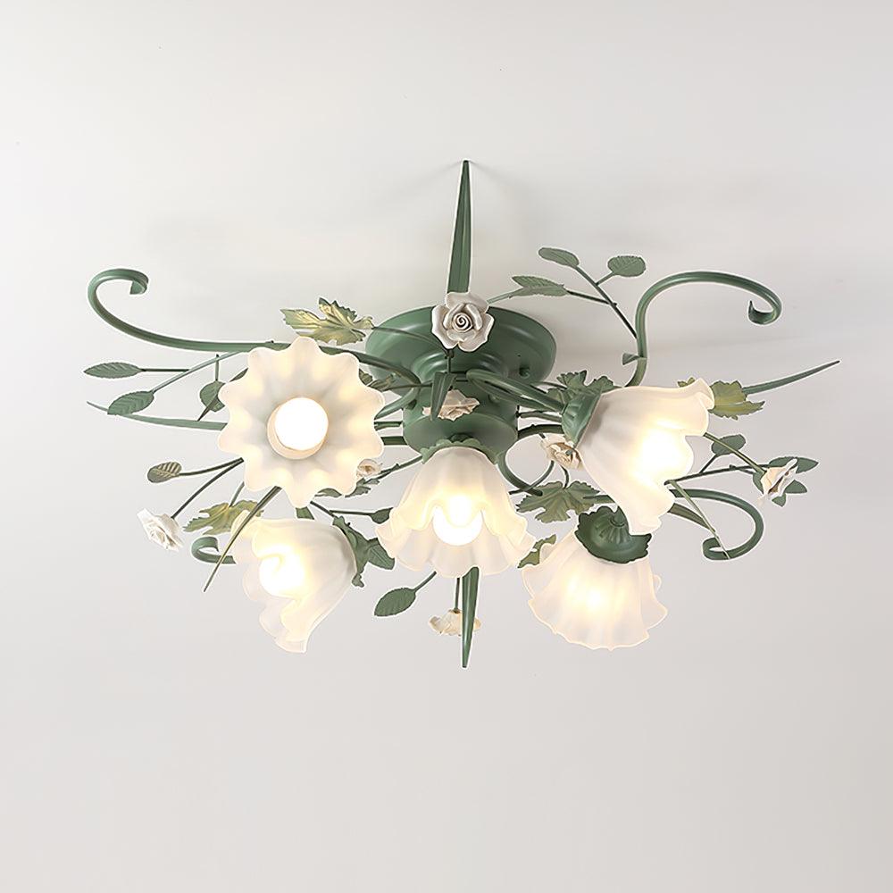 Nylirir Lampe de Plafond Classique en Céramique Art Unique - Neutralighting