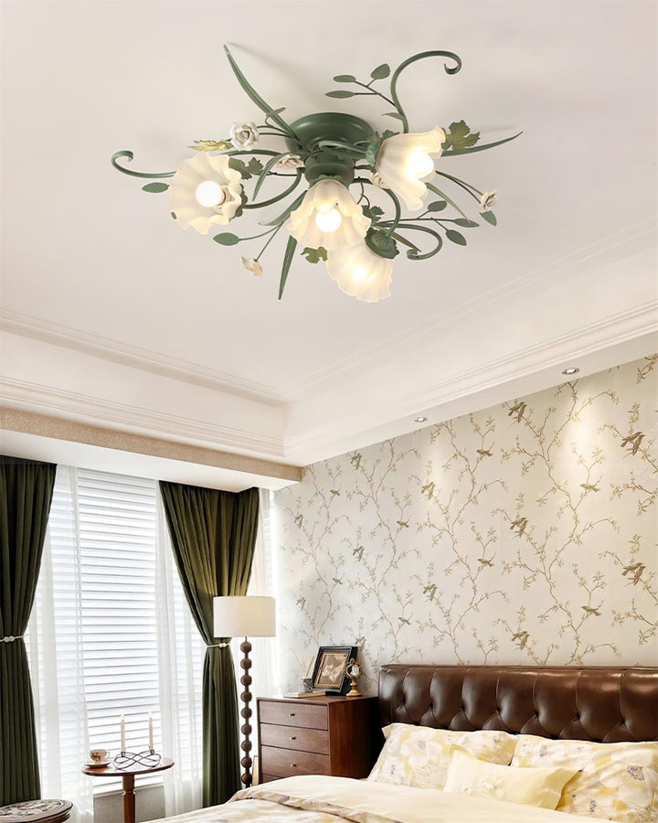 Nylirir Lampe de Plafond Classique en Céramique Art Unique - Neutralighting