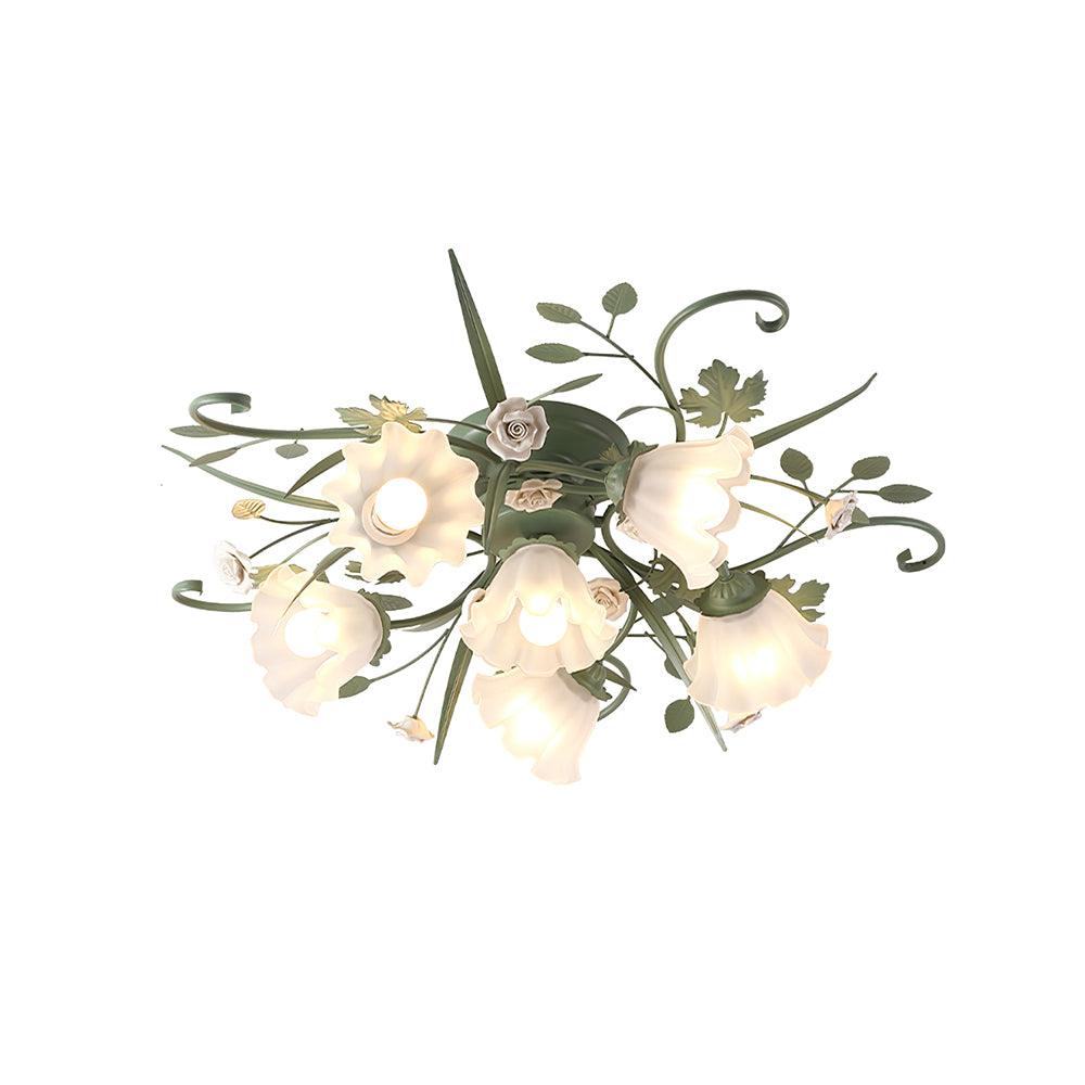 Nylirir Lampe de Plafond Classique en Céramique Art Unique - Neutralighting