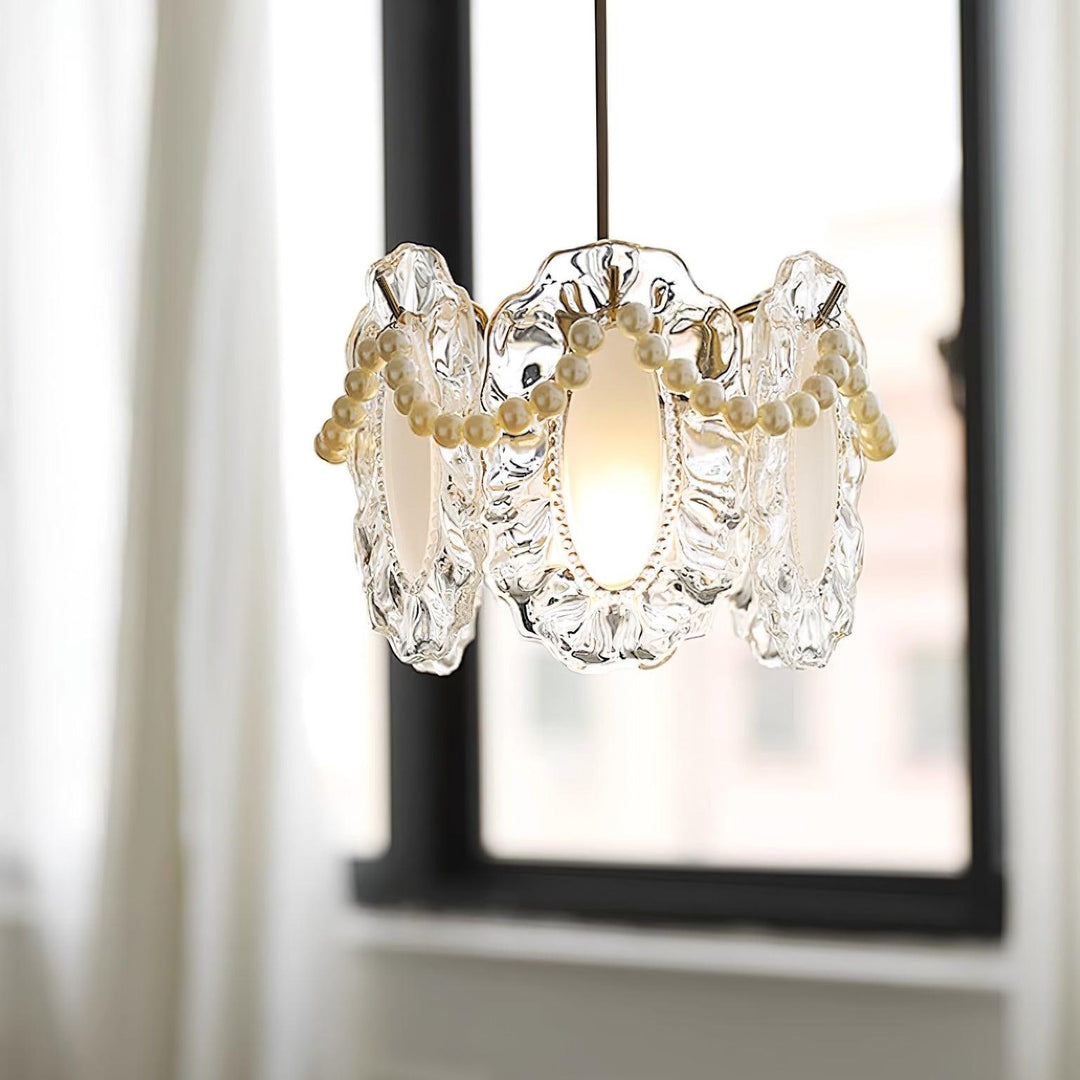 Elysia Lampe Suspension Abat-jour en Verre - Neutralighting