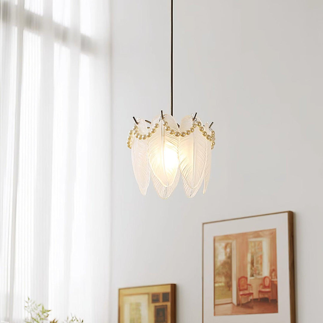 Elysia Lampe Suspension Abat-jour en Verre - Neutralighting