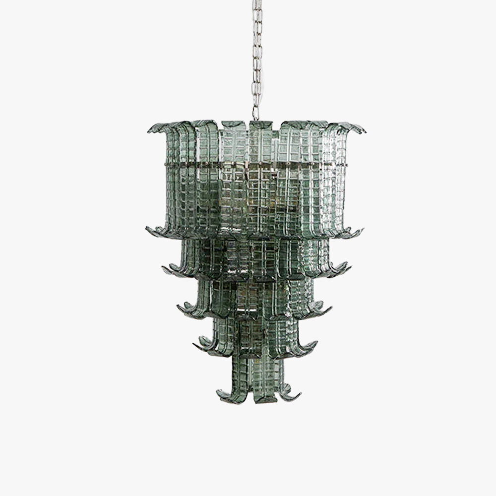 Aether Postmodern Luxe Verre Métal Lustre