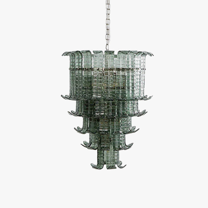 Aether Postmodern Luxe Verre Métal Lustre