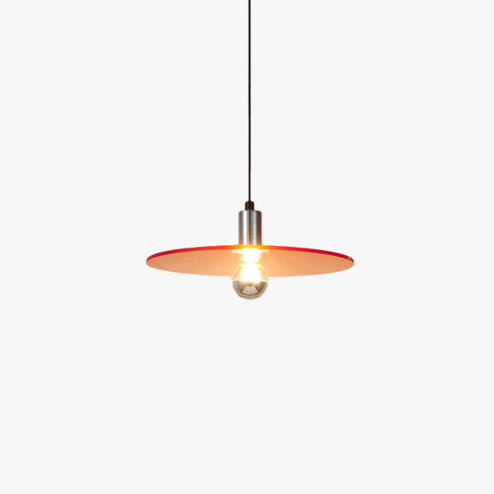 Arisha Nordique LED Plaque-Forme Verre Suspension Salon - Neutralighting