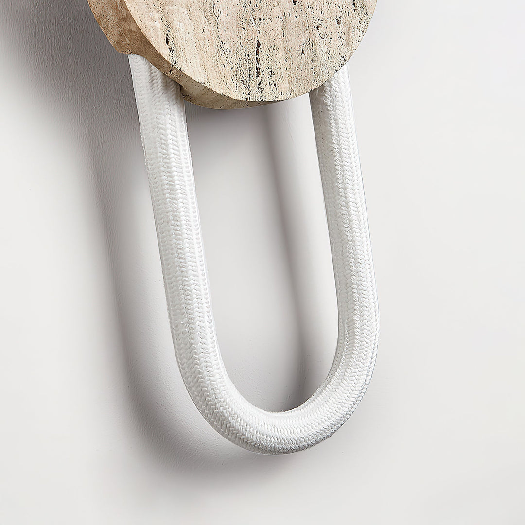 Avynor Applique Murale et Minimaliste en Travertin - Neutralighting