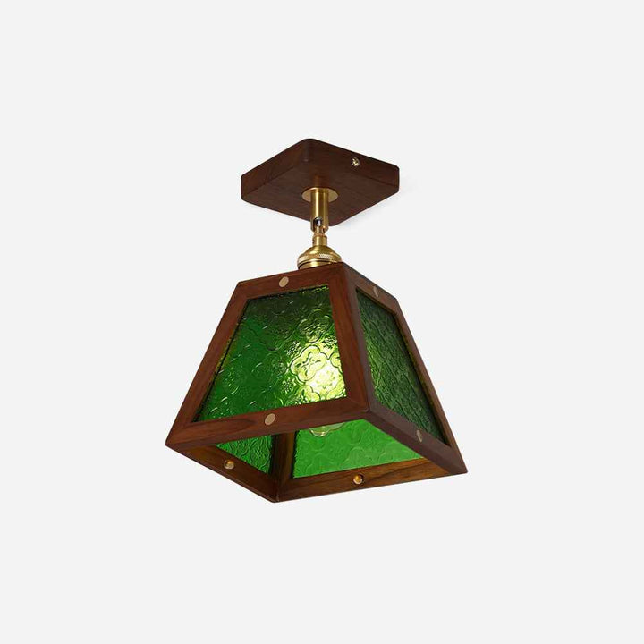 Lampe Radia en Bois – Élégance Moderne