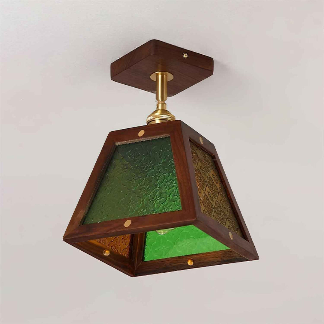 Lampe Radia en Bois – Élégance Moderne