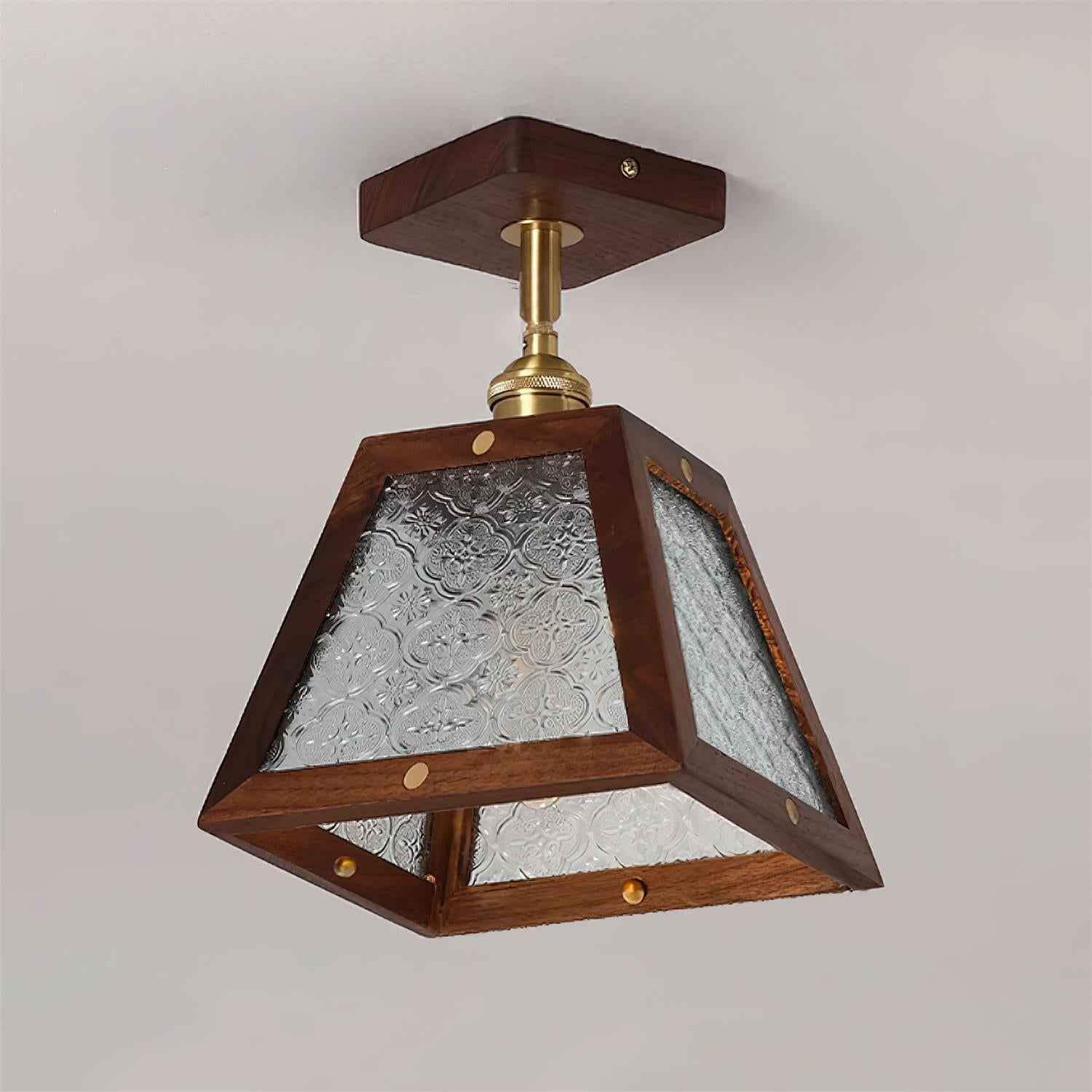 Lampe Radia en Bois – Élégance Moderne