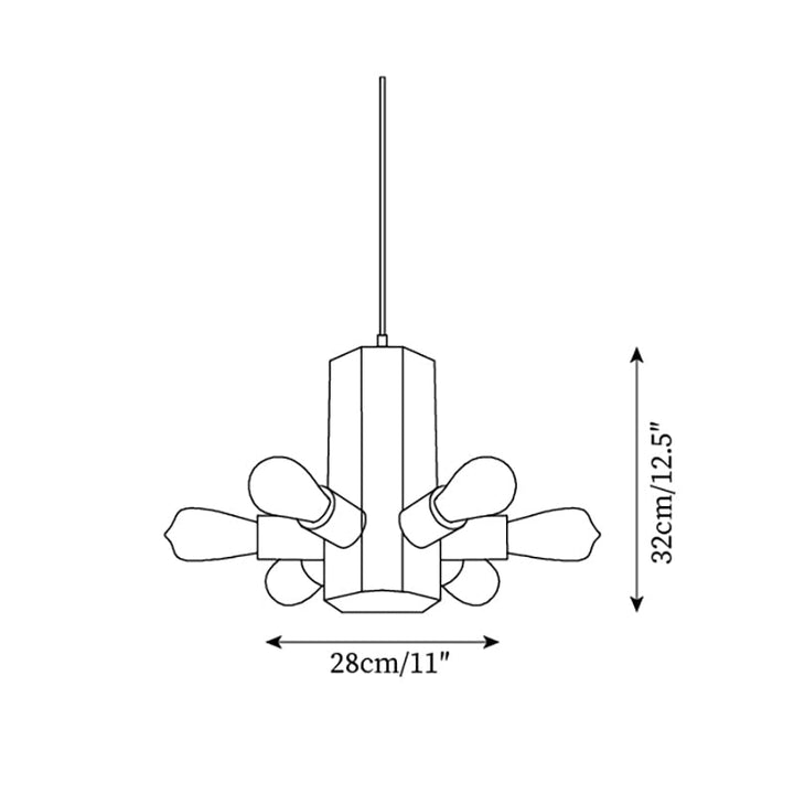 Radia Suspension Bois Exposé Industriel - Neutralighting