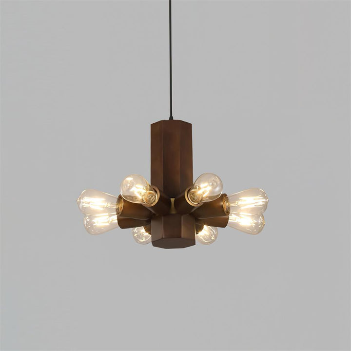 Radia Suspension Bois Exposé Industriel - Neutralighting