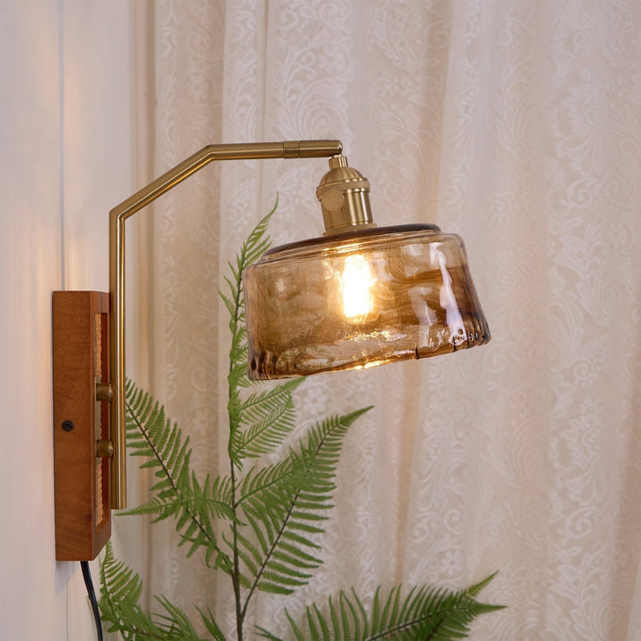 Cusorion Premium Nordic Art Glass Bamboo Wall Lamp - Neutralighting