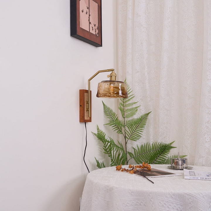 Cusorion Premium Nordic Art Glass Bamboo Wall Lamp - Neutralighting