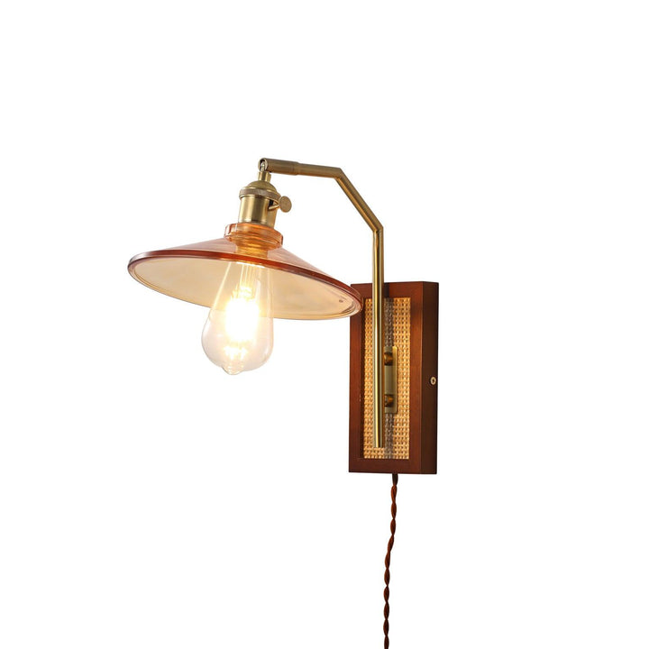 Cusorion Premium Nordic Art Glass Bamboo Wall Lamp - Neutralighting