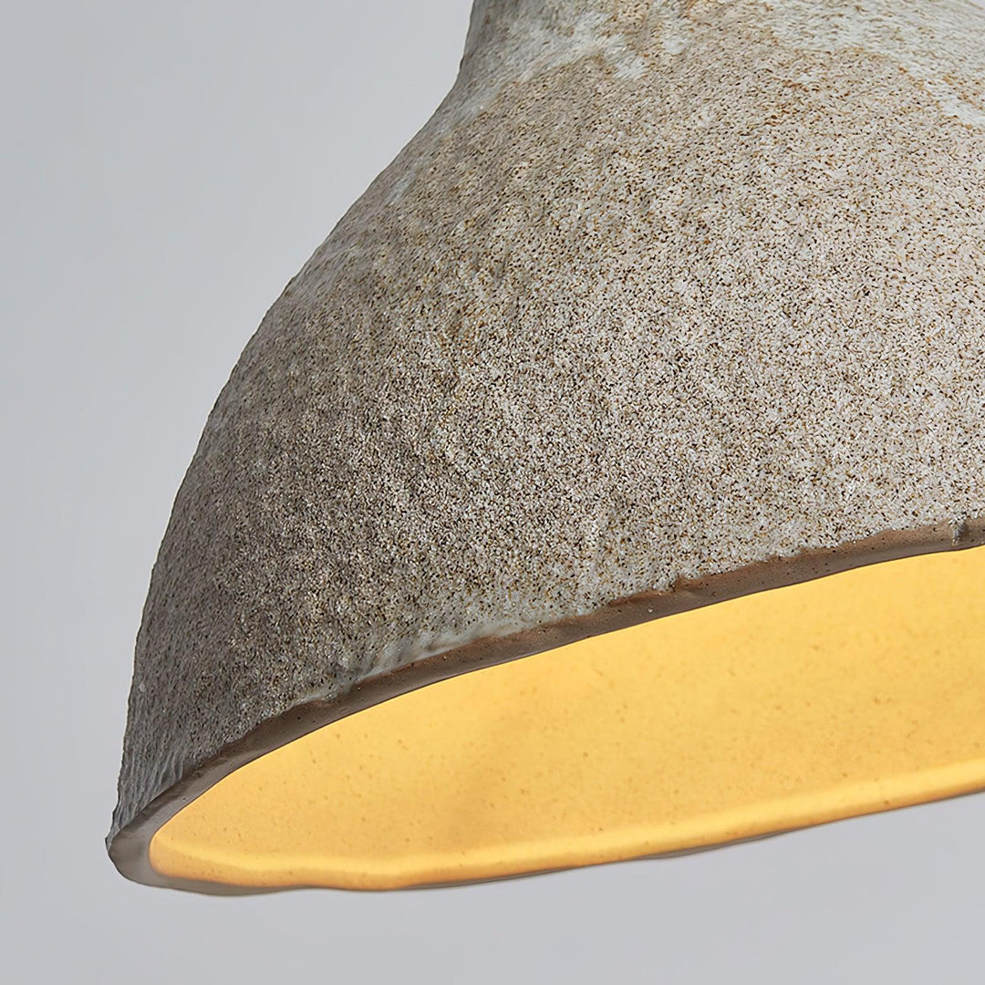 Maple Suspension en céramique texturée - Neutralighting