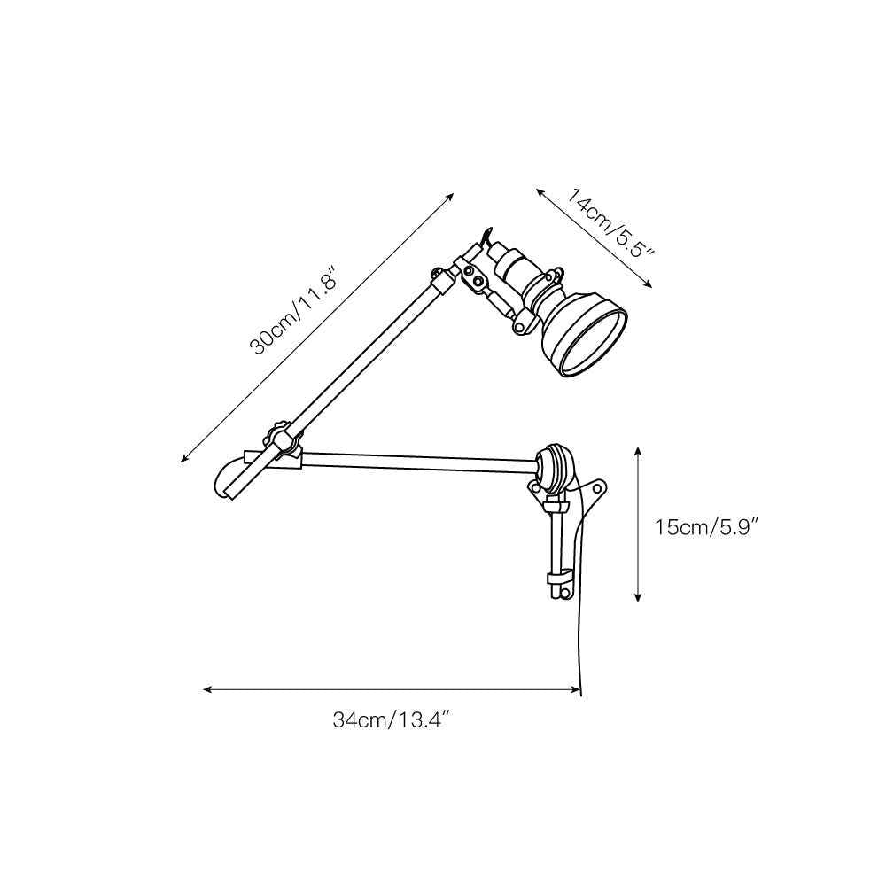 Lampe 24cm en Verre – Élégance Moderne