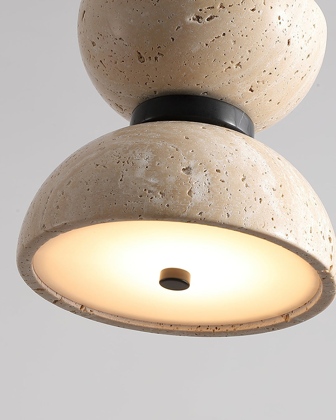 Tersus Suspension Hourglass en Travertin - Neutralighting