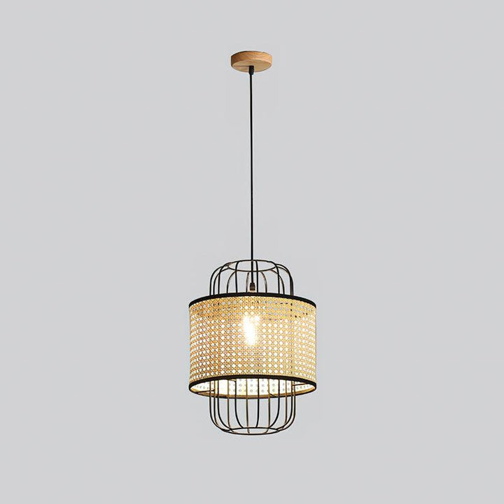 Evtheyra Premium Art Rotin Suspension - Neutralighting
