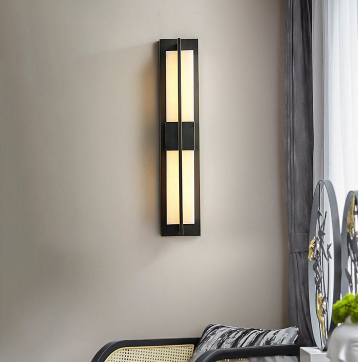 Caspian Applique Murale en Albâtre et Laiton - Neutralighting