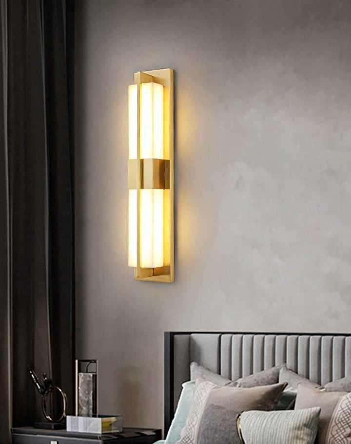Caspian Laiton 12cm Noir LED